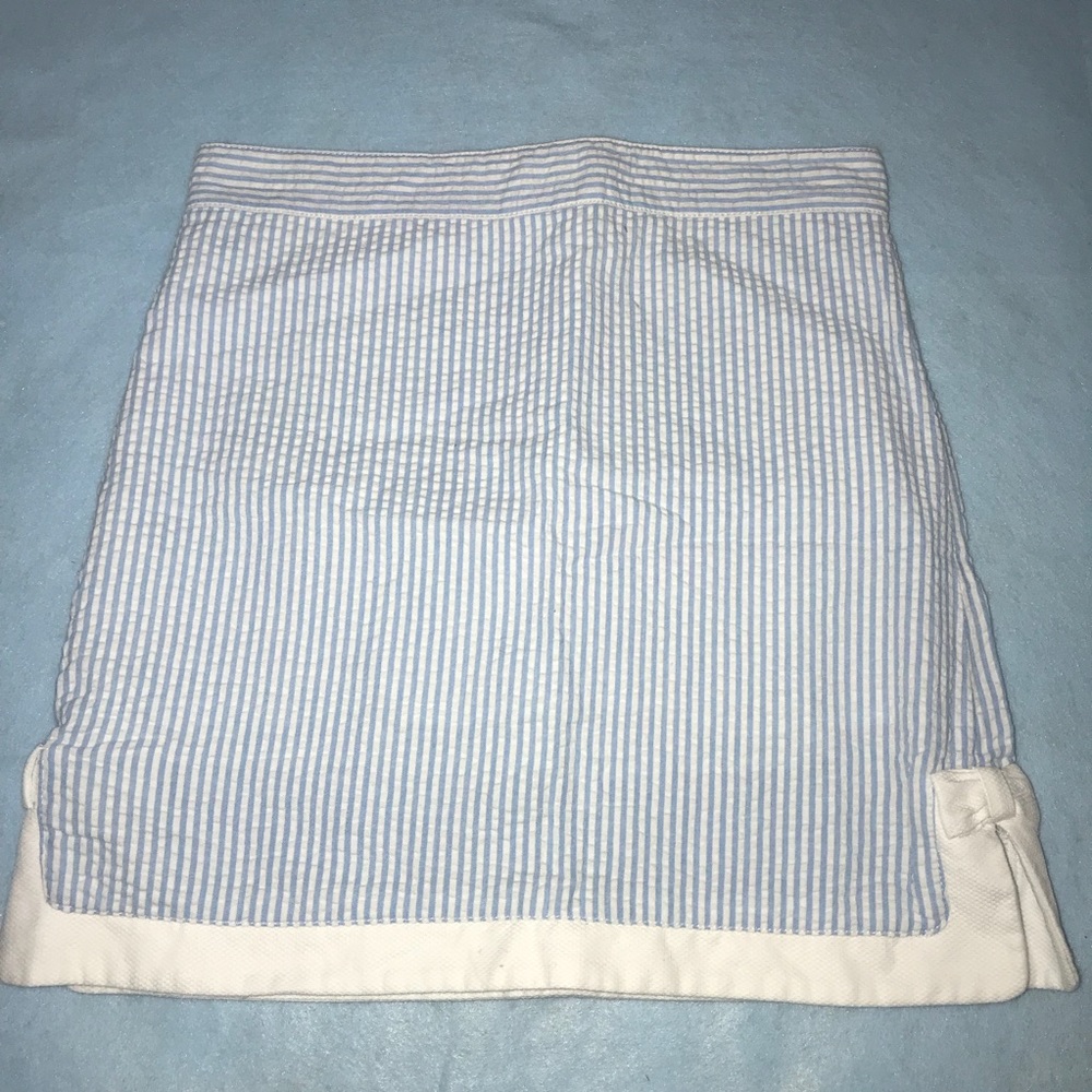 seersucker vineyard vines skirt